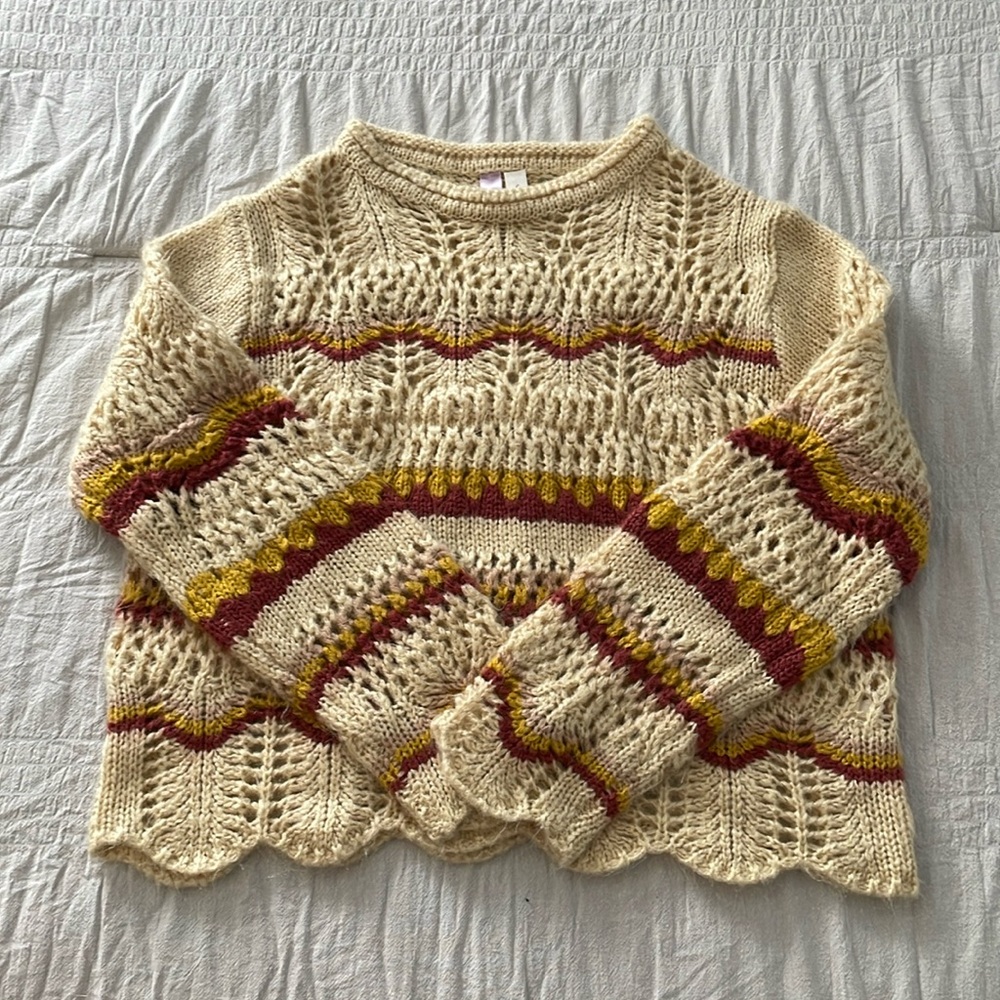 Alya Women’s Large Long Sleeve Sweater